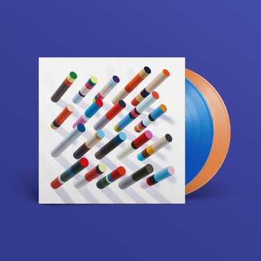 Blue/Apricot Vinyl