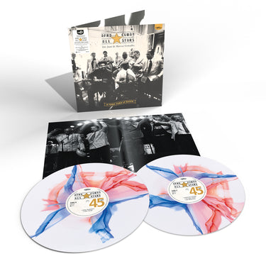 Limited Edition Red, White & Blue (Cuban Flag) Inkplosion Ecorecord 2LP