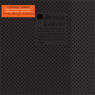 Ultravox - Lament (40Th Anniversary Edition)