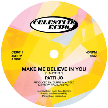 Patti Jo - Make Me Believe In You / Ain't No Love Lost (Tom Moulton Mixes) - 7" - Black Vinyl  [RSD 2026]