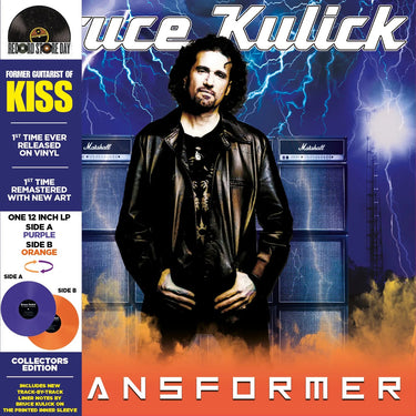 Bruce Kulick from Kiss - Transformer - 1LP - Purple Side1 & Orange Side2 Vinyl  [RSD 2026]