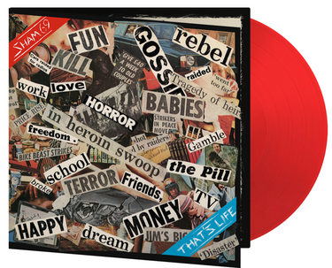 Limited Numbered Translucent Red Vinyl 1LP
