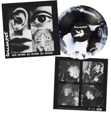 Limited Numbered White and Black Swirled Vinyl 1LP