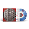 White on Blue on Red Triple Layer Color Vinyl