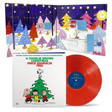 Limited Eco Red Vinyl Gatefold Advent Calendar Jacket