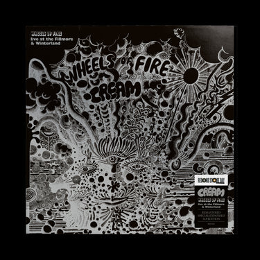 Cream - Wheels Of Fire: Live At The Fillmore & Winterland - 3LP - Black Vinyl  [RSD 2026]